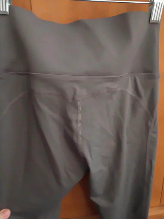 Anna-Kaci High-Waist Gray Leggings - Picture 5 of 5